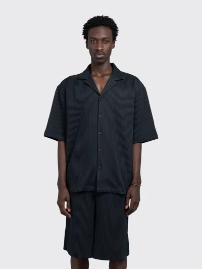 Minimum Keaton Short Sleeve Shirt In Black