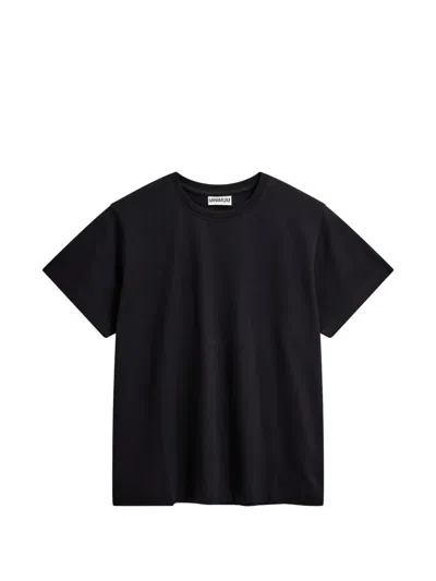 Minimum Lilou Short-sleeve T-shirt In Black