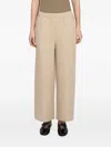 Minimum Maya Elasticated Trousers In Brown