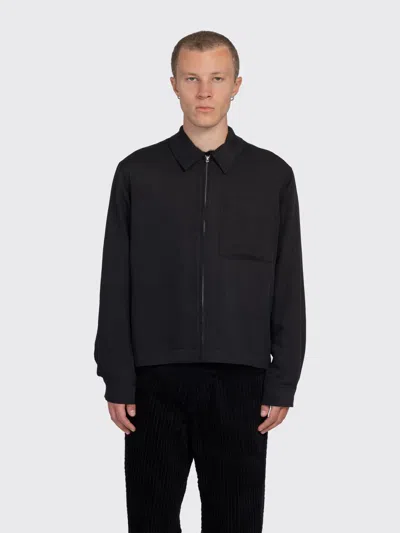 Minimum Nixon Relaxed Long Sleeve Shirt In Tap Shoe