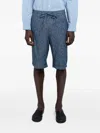Minimum Raylan Drawstring Shorts In Blue