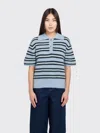 Minimum Ruth Knit Polo In Blue
