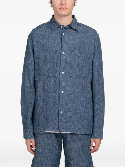 MINIMUM TITAN PATCH-POCKET SHIRT