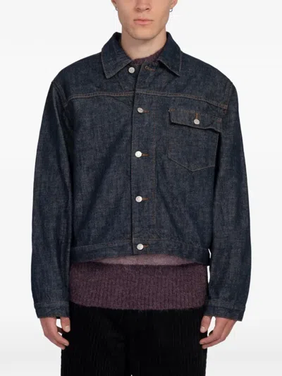 Minimum Troy Denim Jacket In Blue