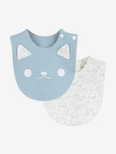 Mininio Baby Girls Bib Set In Multi