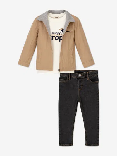 Mininio Babies'  Boys 3 Piece Outfit Set In Multi