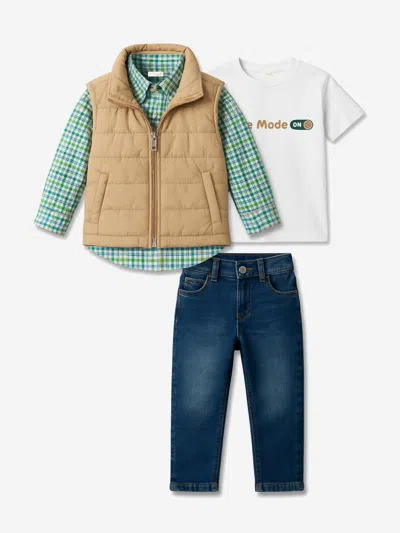 Mininio Babies'  Boys 4 Piece Outfit Set In Multi