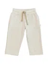 Mininio Boys Knitted Pocket Trousers In Neutral