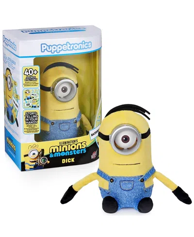 Minions Dick Palm Puppetronic, Ages 6+ In Yellow