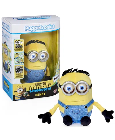 Minions Henry Palm Puppetronic - Ages 6+ In Yellow
