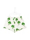 John Smedley Elephants Aop Sweatshorts In White