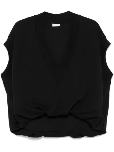 DRIES VAN NOTEN HANN 1610 W. K.SWEATER,251.011113.1610 900 BLACK