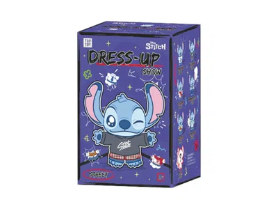 Pre-owned Miniso Top Toy Disney Stitch Dress Up Show Series Plush Single Blind Box In Multi