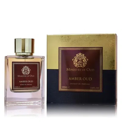 Ministry Of Oud Unisex Amber Oud Extrait De Parfum Spray 3.4 oz Fragrances 6294653987250 In Amber / Rose