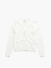 Ministry Of Supply Atlas Air Button-front Cardigan In Bone