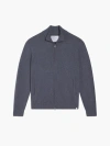 Ministry Of Supply Atlas Bomber Jacket In Indigo Heather