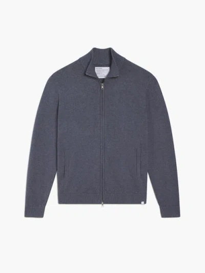 Ministry Of Supply Atlas Bomber Jacket In Indigo Heather