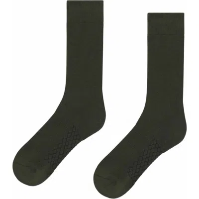 Ministry Of Supply Atlas Crew Sock In Green