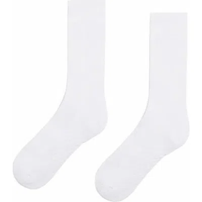 Ministry Of Supply Atlas Crew Sock In White
