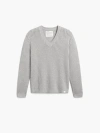 Ministry Of Supply Atlas Textured V-neck Sweater