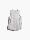 Ministry Of Supply Composite Merino Active Tank In Pale Grey Heather