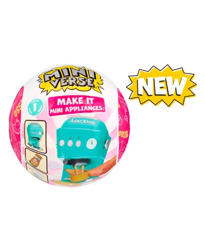 Miniverse Kids' Make It Mini Appliances In Multicolor