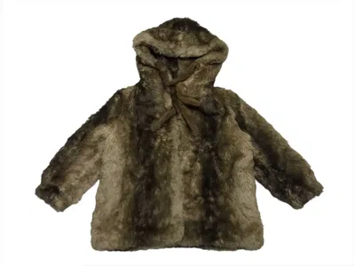 Pre-owned Mink Fur Coat Bivache Fur Jacket In Dark Tan