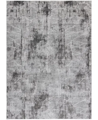 Mink Home Alloy All342 12'x15' Area Rug In Gray