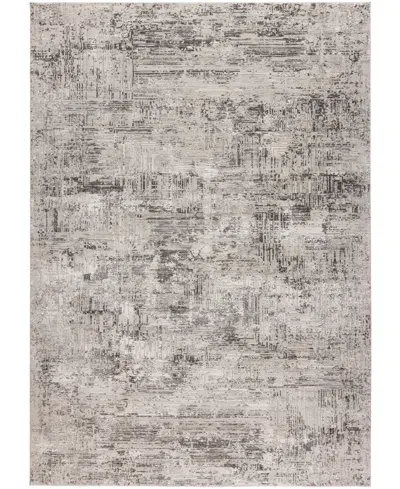 Mink Home Alloy All343 12'x15' Area Rug In Gray