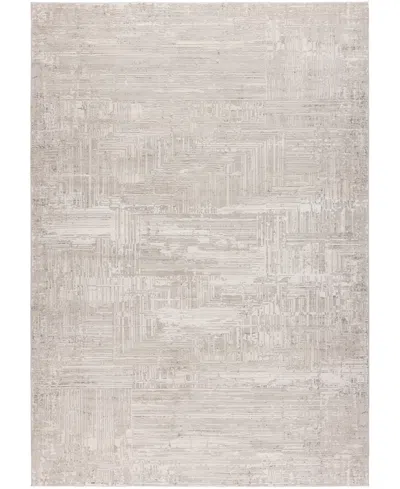 Mink Home Alloy All343 2'6"x4' Area Rug In Neutral