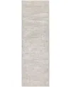 Mink Home Alloy All343 2'6"x8' Runner Area Rug In Neutral