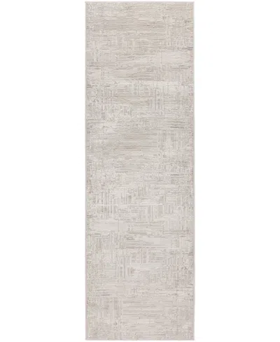 Mink Home Alloy All343 2'6"x8' Runner Area Rug In Neutral