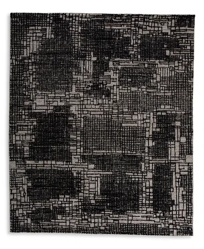 Mink Home Aurelia Aur02 8'x10' Area Rug In Black