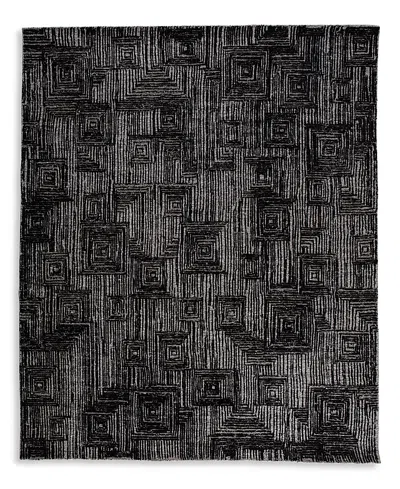 Mink Home Aurelia Aur04 10'x14' Area Rug In Black