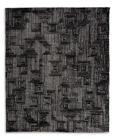 Mink Home Aurelia Aur04 9'x12' Area Rug In Black