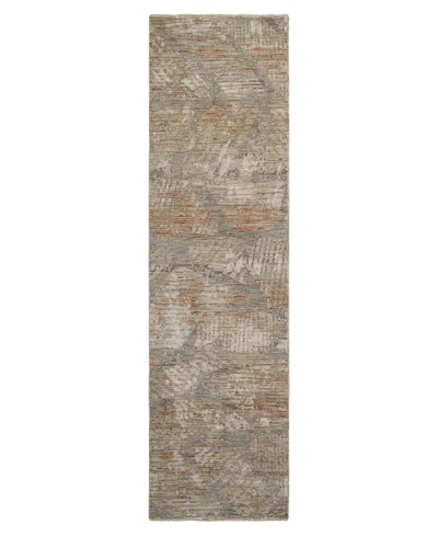 Mink Home Castille Csl330 2'3"x8' Runner Area Rug In Brown