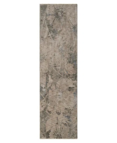 Mink Home Castille Csl939 2'3"x8' Runner Area Rug In Gray