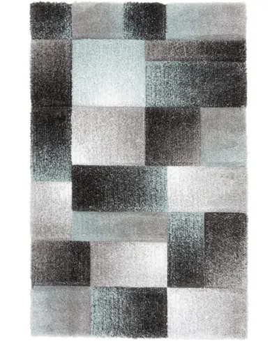 Mink Home Chicago Alania 7'10"x9'10" Area Rug In Gray