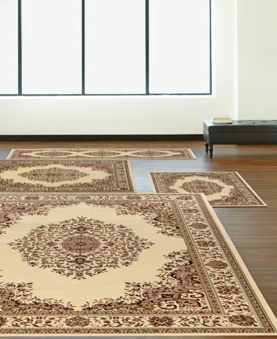 Mink Home Closeout! Km Home Florence Kerman Red 4-pc. Rug Set
