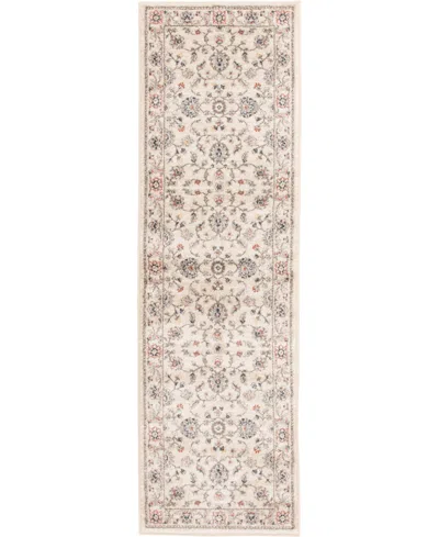 Mink Home Closeout! Km Home Poise Pse-7203 2'3" X 7'7" Runner Area Rug In Neutral