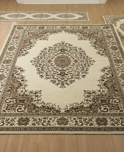 Mink Home Closeout! Km Home Roma Kerman Ivory 3-pc. Rug Set