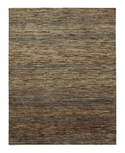 Mink Home Corvella Cor03 7'9x9'9 Area Rug In Brown