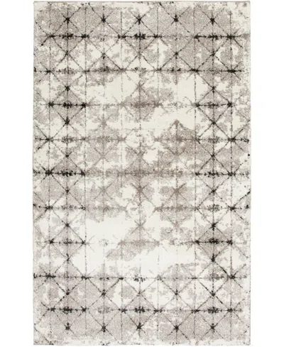 Mink Home Gemini Constellation 5'3"x7'7" Area Rug In Gray