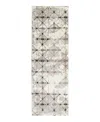Mink Home Gemini Constellation Runner Area Rug, 2'3x7'7 In Gray