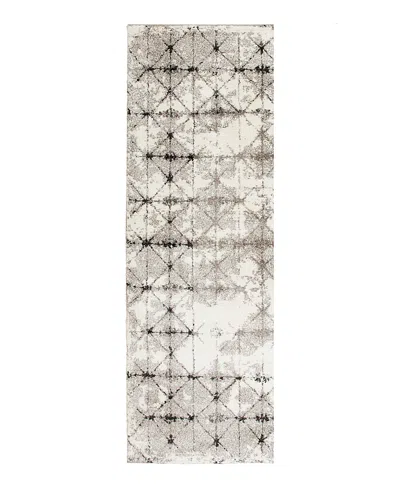 Mink Home Gemini Constellation Runner Area Rug, 2'3x7'7 In Gray