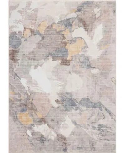 Mink Home Homewell Machine Washable Ham4001 Rug Collection In Brown