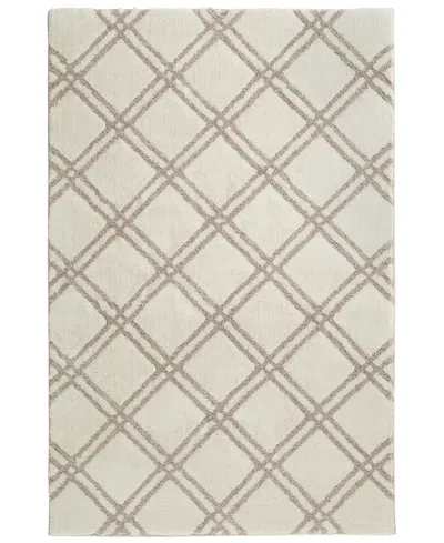 Mink Home Km Home Walkaway Buff/mink 7'10" X 9'10" Area Rug In Ivory,cream