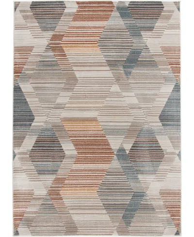 Mink Home Landscape Dawsyn 5'0"x7'6" Area Rug In Brown