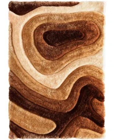 Mink Home Magna Pangea Rug Collection In Brown