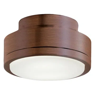 Minka Aire 1-light Universal Led Ceiling Fan Bowl Light Kit In Distressed Koa